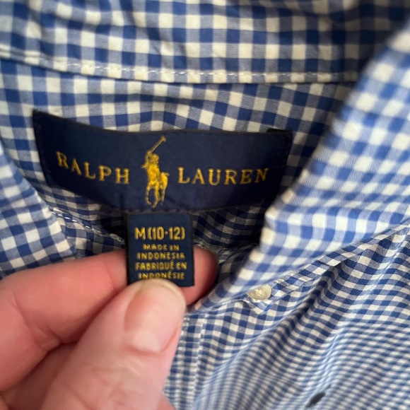 Navy Ralph Lauren Button Down - Picture 4 of 4